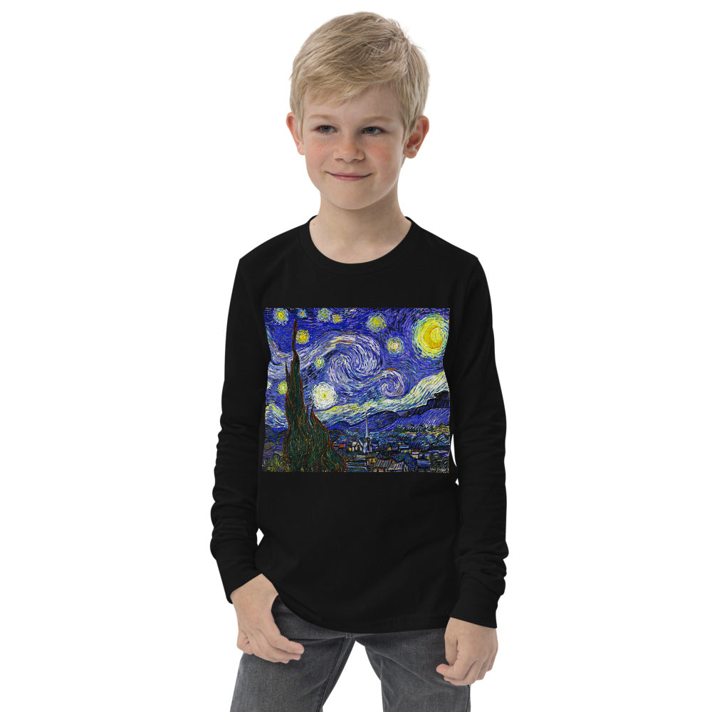 Premium Soft Long Sleeve - van Gogh: Starry Night