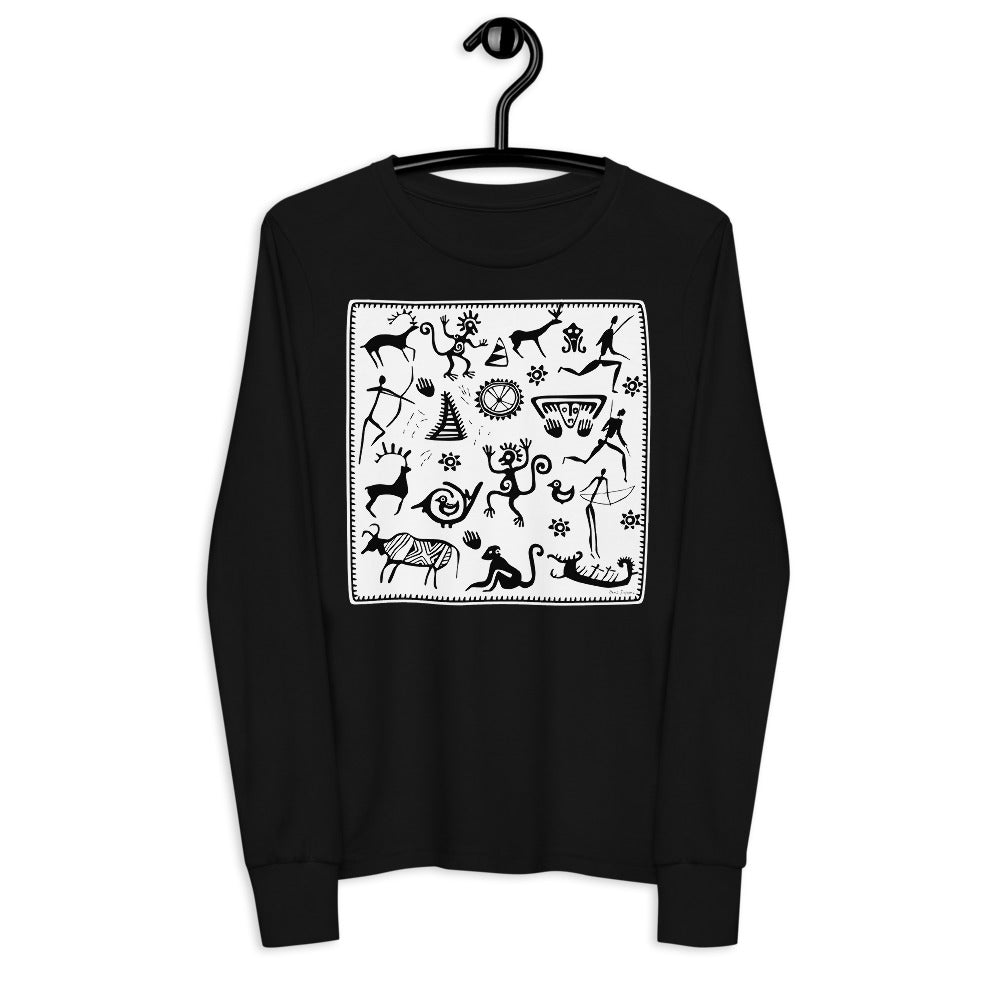 Premium Soft Long Sleeve - Petroglyphs
