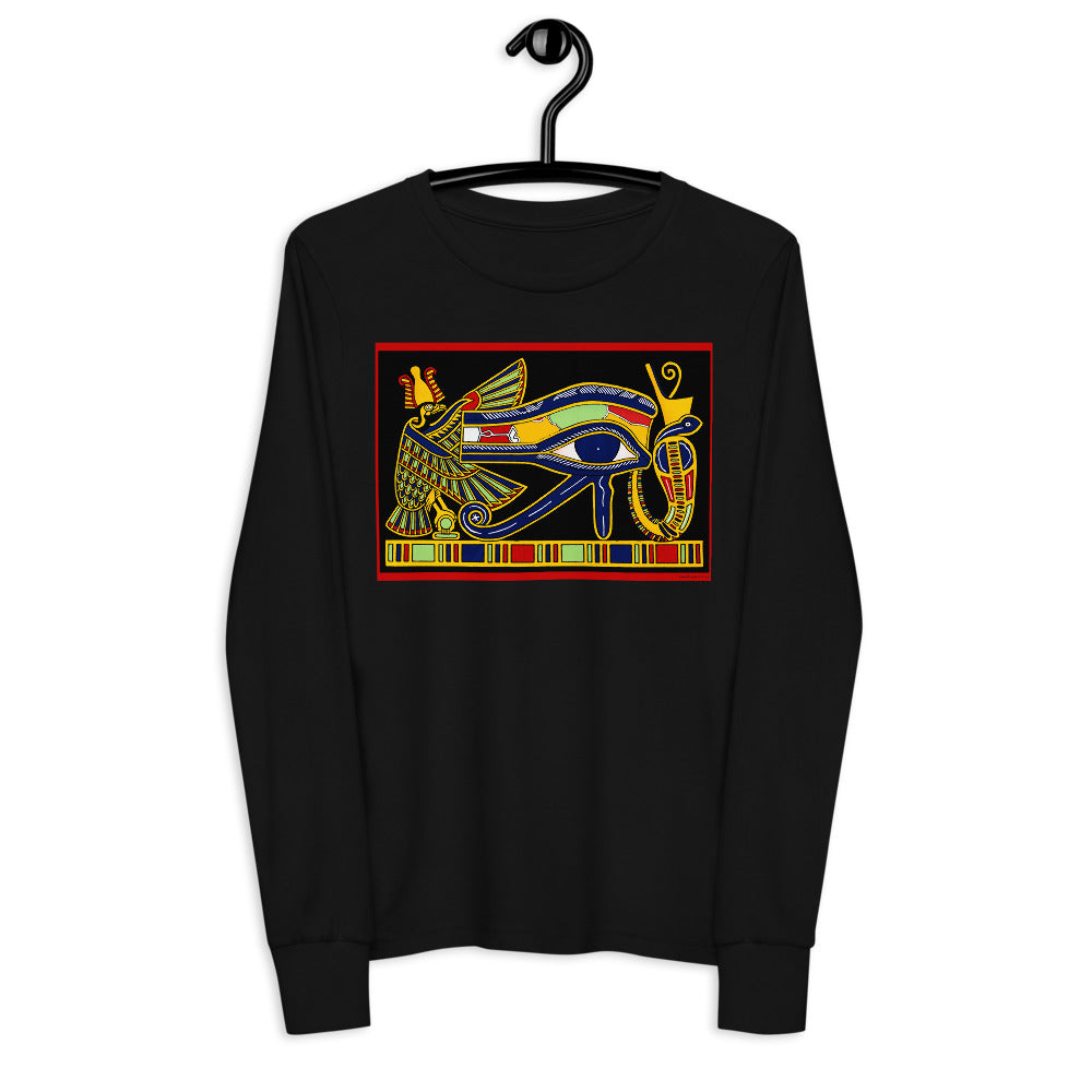 Premium Long Sleeve - Original Eye of Horus Papyrus: Color Restoration