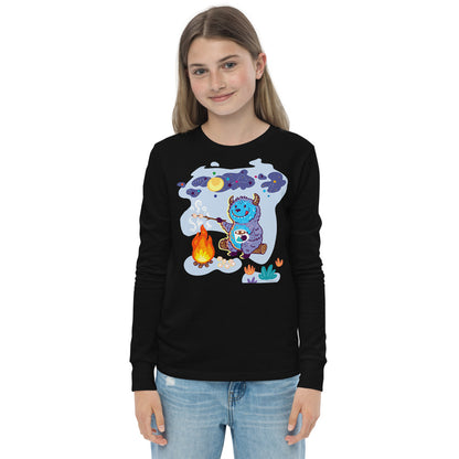 Premium Long Sleeve - Yeti Campfire