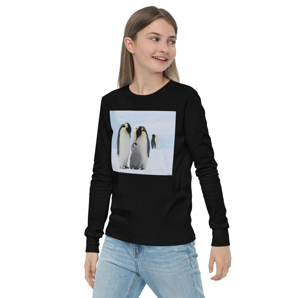 Premium Soft Long Sleeve - Penguin Family