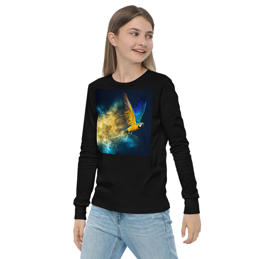 Premium Soft Long Sleeve - Golden Macaw Dust