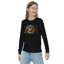 Load image into Gallery viewer, Premium Soft Long Sleeve - Chimpanzee Portrait
