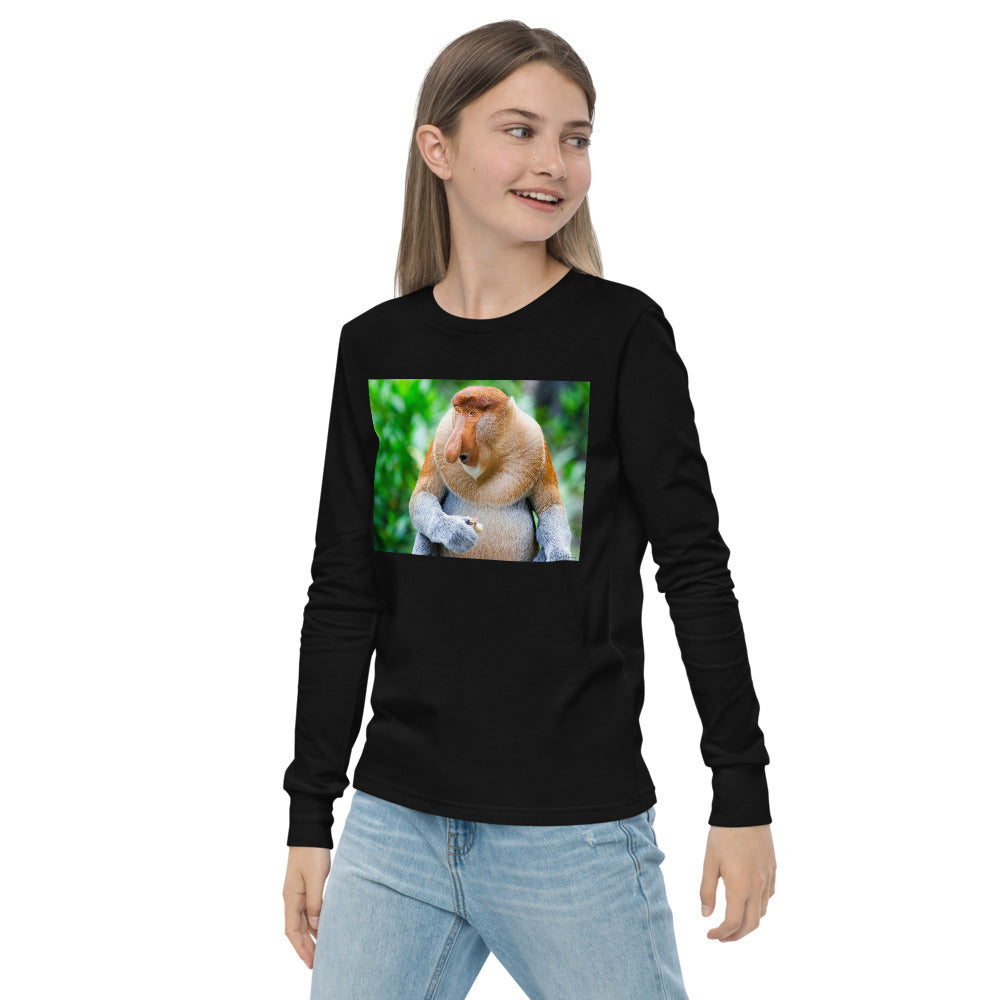 Premium Soft Long Sleeve - Nosey Monkey