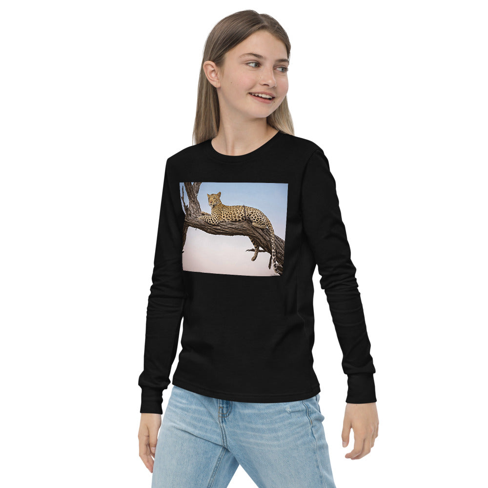 Premium Soft Long Sleeve - Leopard Sunset