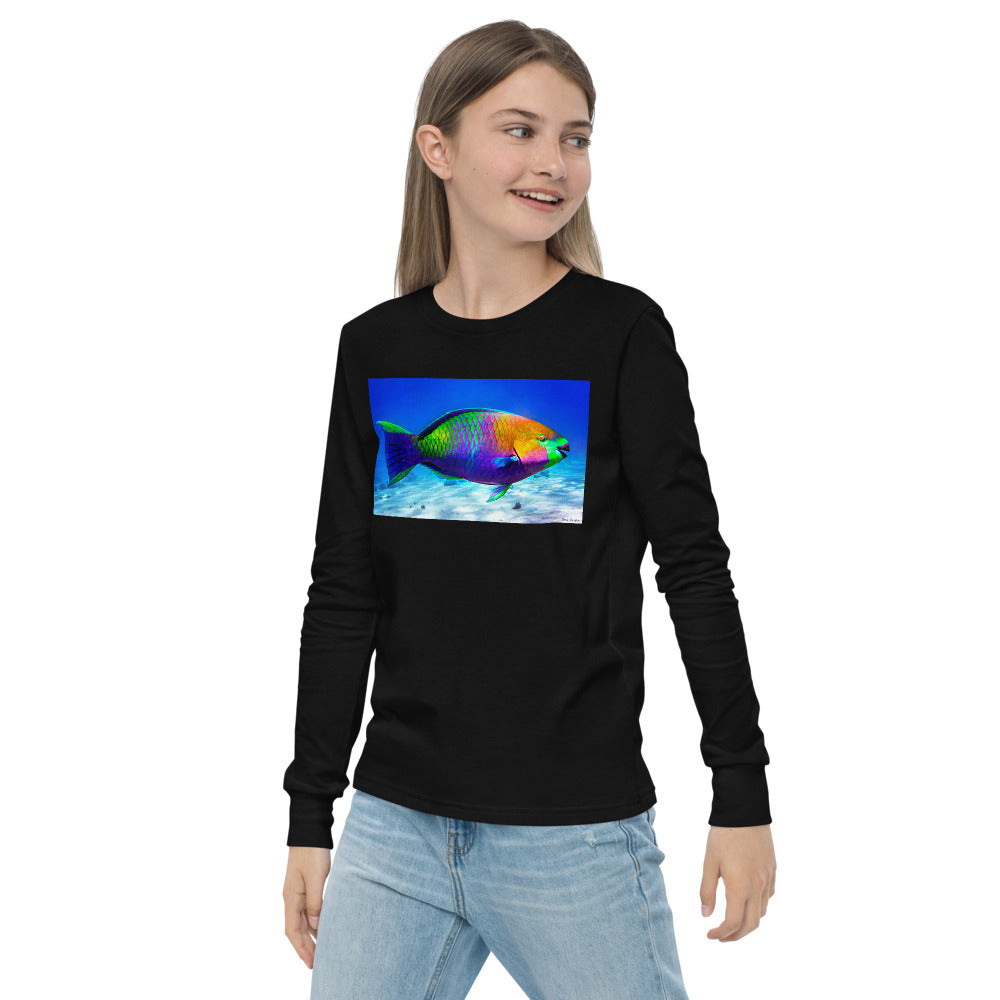 Premium Soft Long Sleeve - Parrot Fish