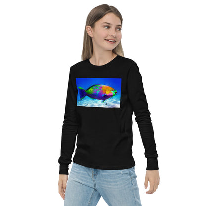 Premium Soft Long Sleeve - Parrot Fish