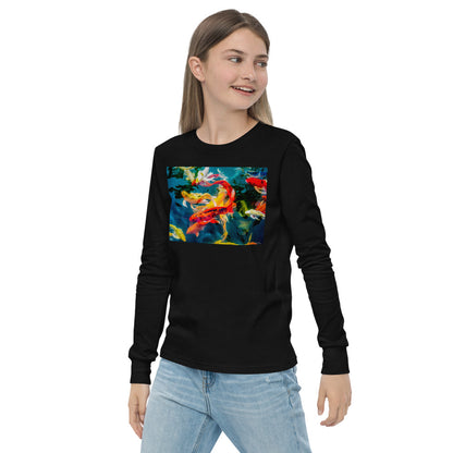 Premium Soft Long Sleeve - Koi Pond