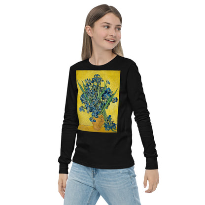 Premium Soft Long Sleeve - van Gogh: Irises in a Vase