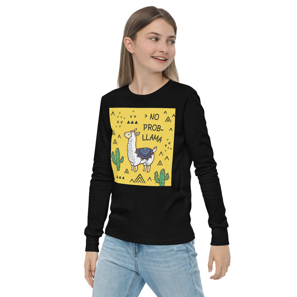 Premium Long Sleeve - NO PROB-LLAMA