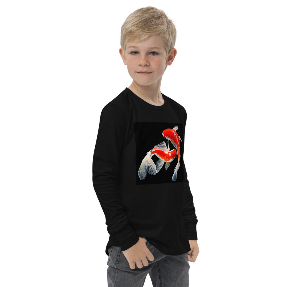 Premium Soft Long Sleeve - Two Koi