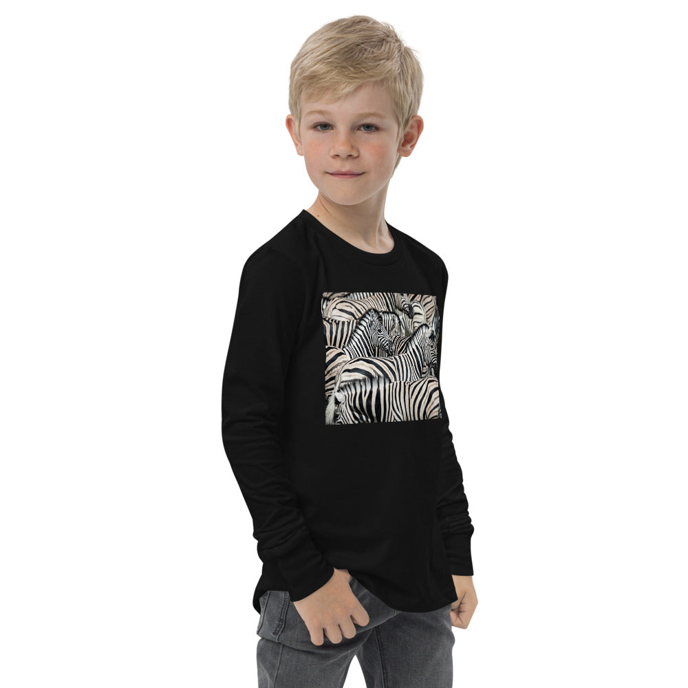 Premium Soft Long Sleeve - Sharp Dressed Zebra