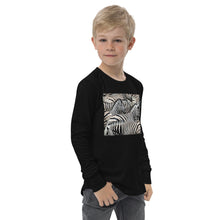 Load image into Gallery viewer, Premium Soft Long Sleeve - Sharp Dressed Zebra
