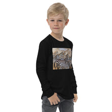 Load image into Gallery viewer, Premium Long Sleeve - FRONT Print: Zebra Stripes
