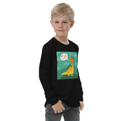 Premium Soft Long Sleeve - Dino Roar!