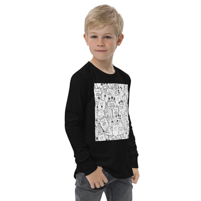 Premium Soft Long Sleeve - Funny Monsters