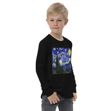 Load image into Gallery viewer, Premium Soft Long Sleeve - van Gogh: Starry Night

