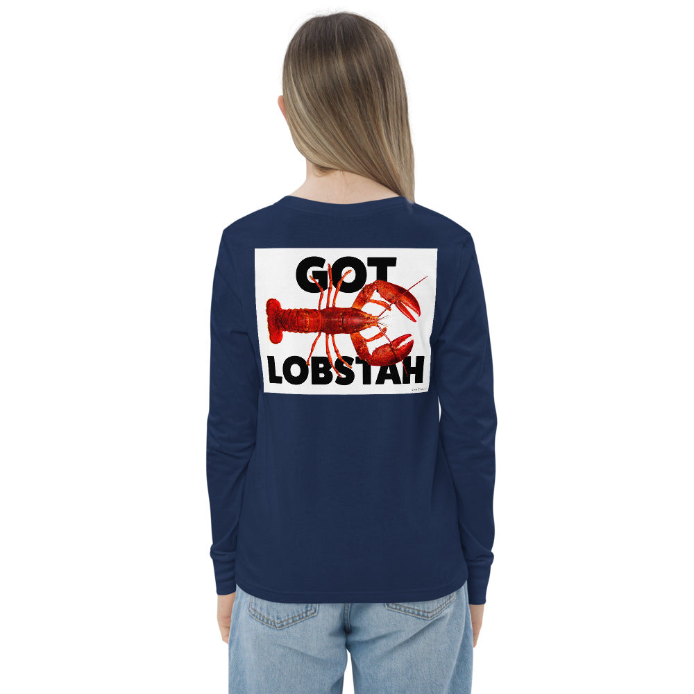 Premium Soft Long Sleeve - FRONT & BACK: Got Lobstah!