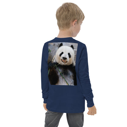 Premium Soft Long Sleeve - FRONT & BACK: Pandas