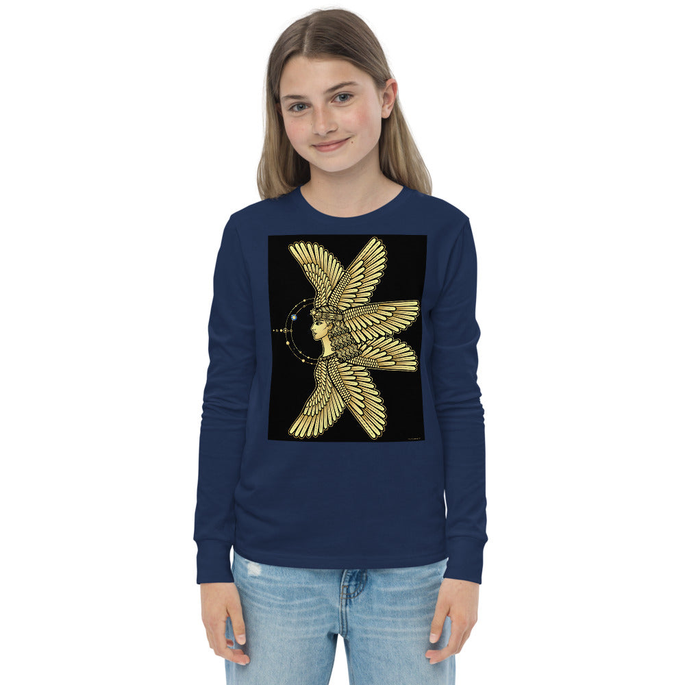 Premium Soft Jersey Crew - Winged Goddess