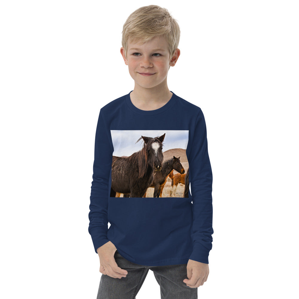 Premium Soft Long Sleeve - Wild Mustangs
