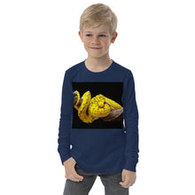 Load image into Gallery viewer, Premium Soft Long Sleeve - Yellow Green Tree Python
