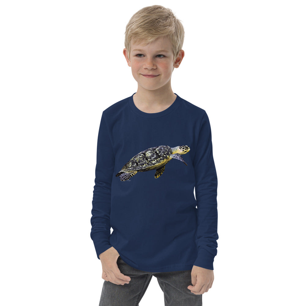 Premium Soft Long Sleeve - Flathead Sea Turtle