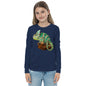 Premium Soft Long Sleeve - Green Vailed Chameleon