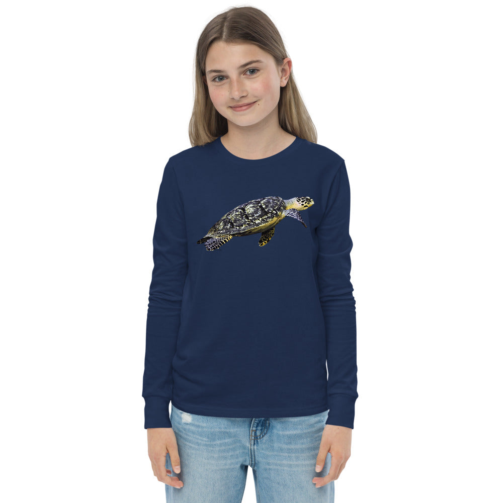 Premium Soft Long Sleeve - Flathead Sea Turtle