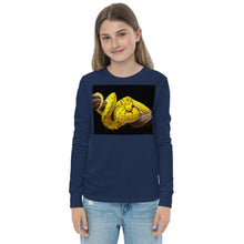 Load image into Gallery viewer, Premium Soft Long Sleeve - FRONT &amp; BACK: Green Tree Pythons

