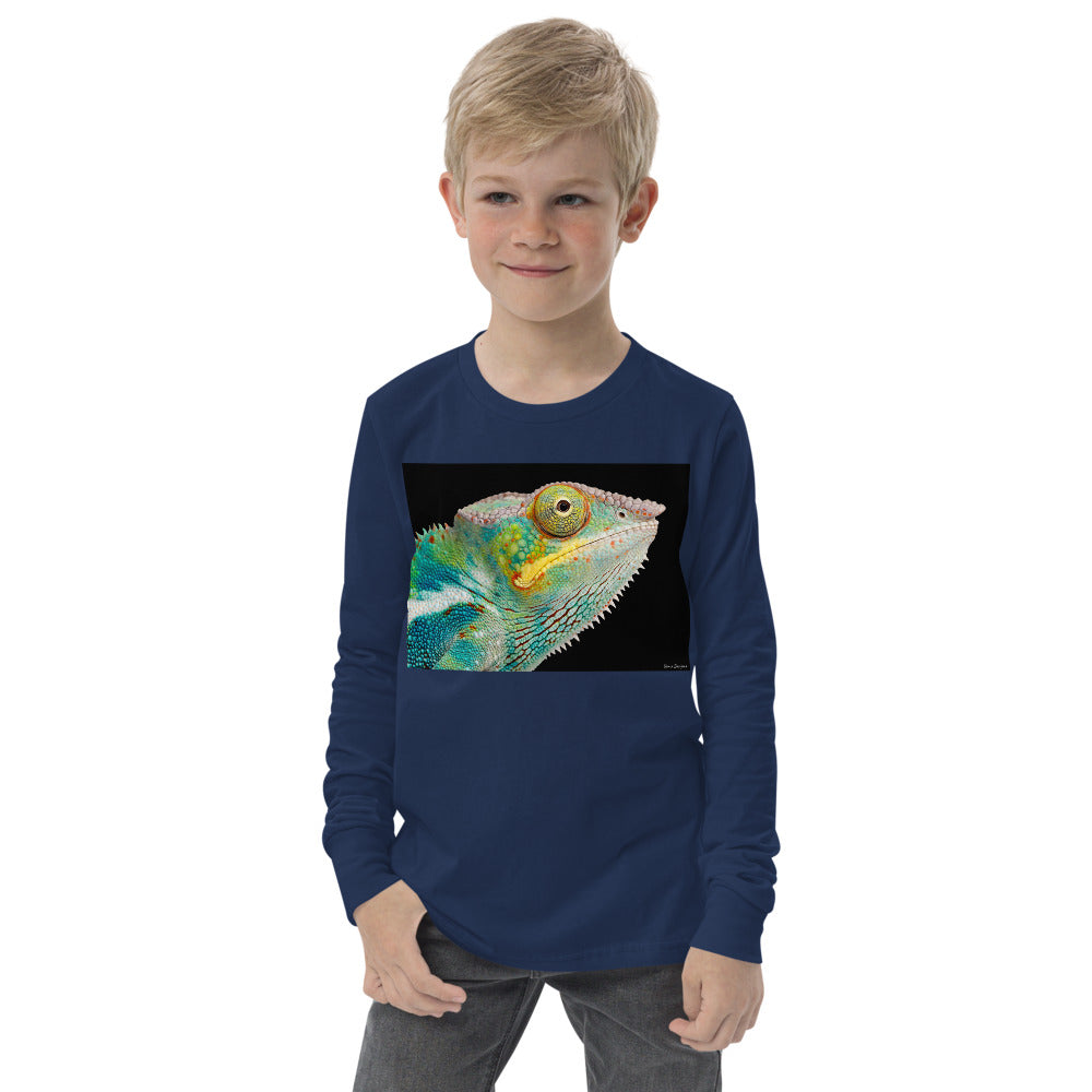 Premium Soft Long Sleeve - FRONT & BACK: Chameleons