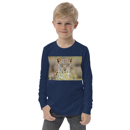 Premium Soft Long Sleeve - Green Eyed Leopard