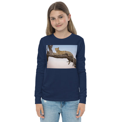 Premium Soft Long Sleeve - Leopard Sunset