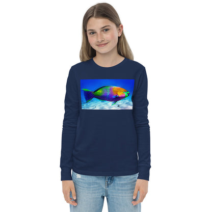 Premium Soft Long Sleeve - Parrot Fish