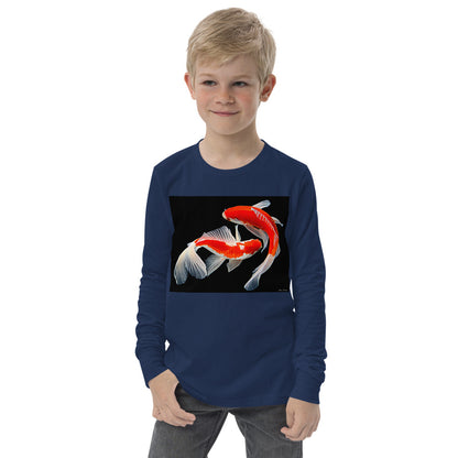 Premium Soft Long Sleeve - Two Koi