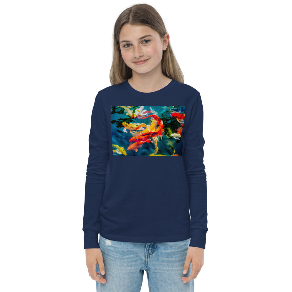 Premium Soft Long Sleeve - Koi Pond