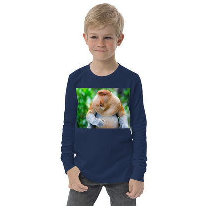 Premium Soft Long Sleeve - Nosey Monkey