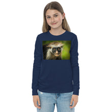 Load image into Gallery viewer, Premium Soft Long Sleeve - FRONT Only: Crazy Monkey
