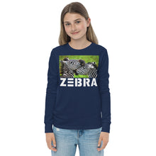 Load image into Gallery viewer, Premium Soft Long Sleeve - ZEBRA Best Friends
