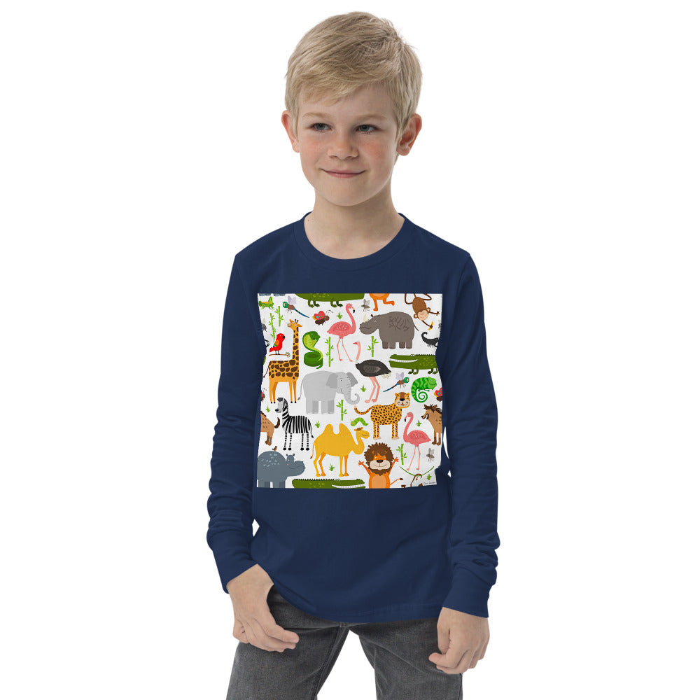 Premium Soft Long Sleeve - It's All Happening at the Zoo