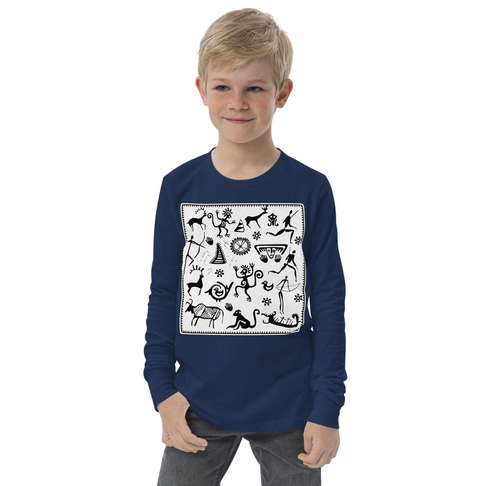 Premium Soft Long Sleeve - Petroglyphs