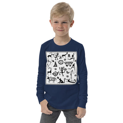 Premium Soft Long Sleeve - Petroglyphs
