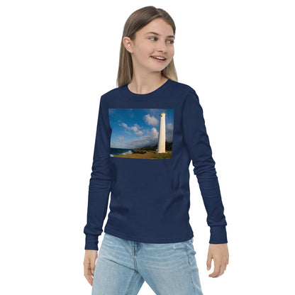 Premium Soft Long Sleeve - North Point Lighthouse: Big Island Hawaii