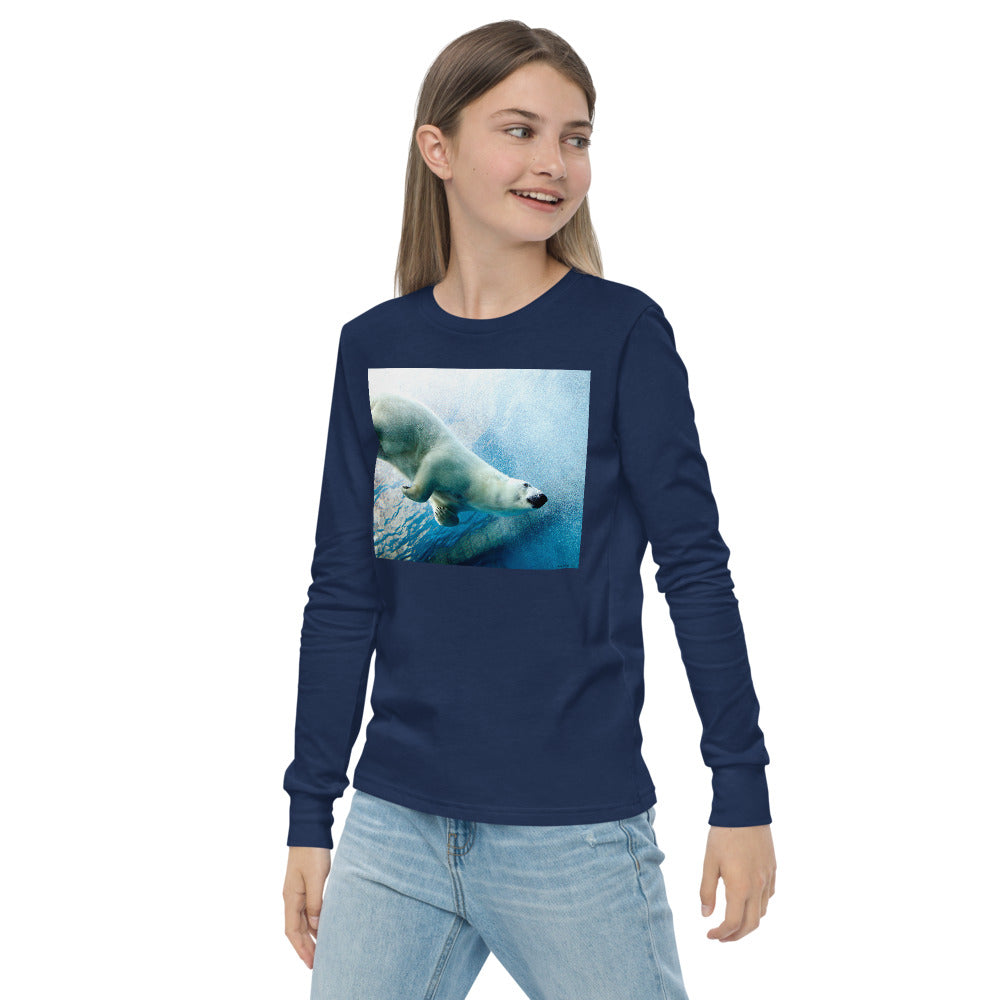 Premium Soft Long Sleeve - Polar Dip