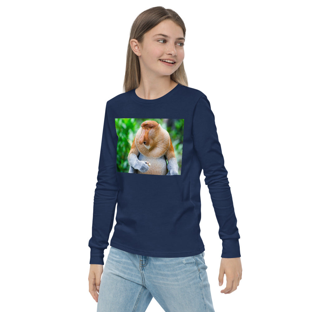 Premium Soft Long Sleeve - Nosey Monkey
