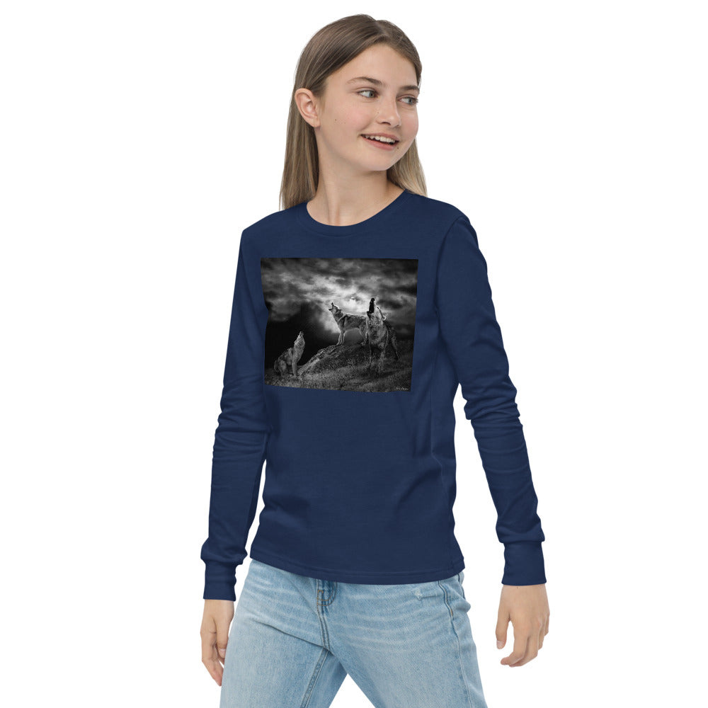 Premium Soft Long Sleeve - Howling in the Storm