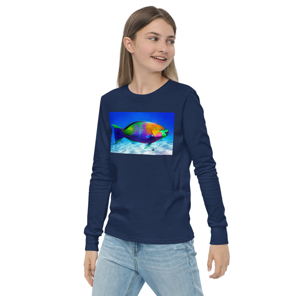 Premium Soft Long Sleeve - Parrot Fish