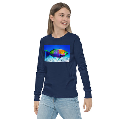 Premium Soft Long Sleeve - Parrot Fish