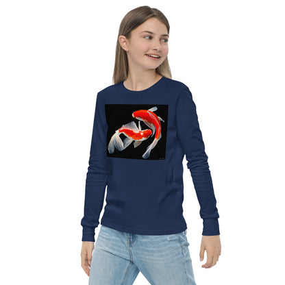 Premium Long Sleeve - Two koi