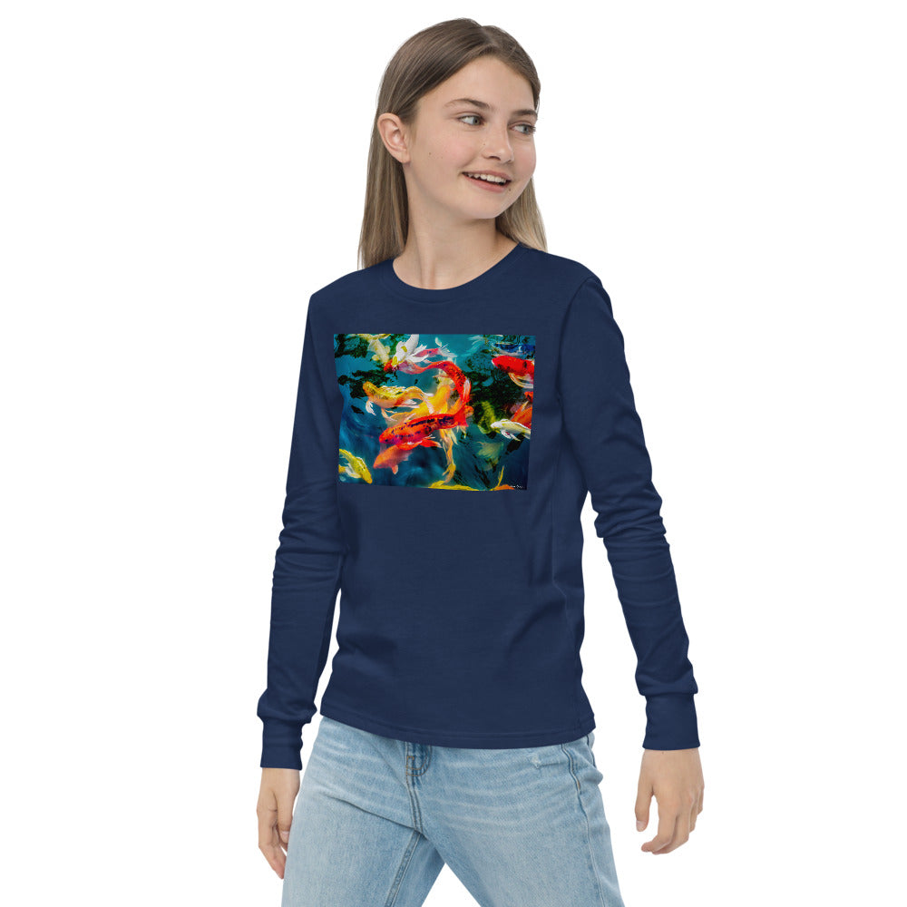 Premium Soft Long Sleeve - Koi Pond